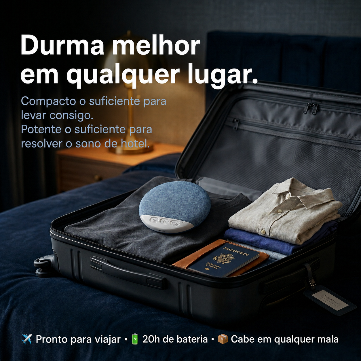 Almofonia™ | Altifalante de Almofada para Dormir