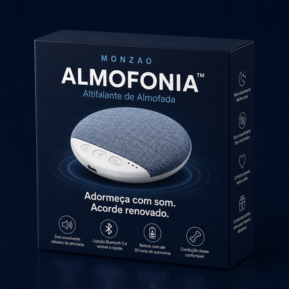 Almofonia™ | Altifalante de Almofada para Dormir